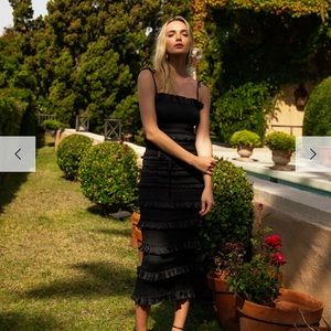 BNWT V. Chapman Lilly Dress in Black - size 4!